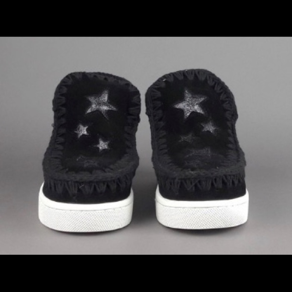 MOU Eskimo Sneaker Black Suede